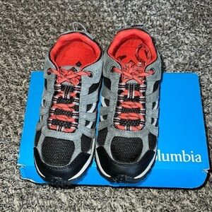 Columbia Youth Unisex Redmond Waterproof, Black/Flame SiE 1